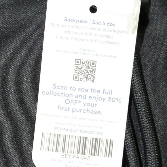 Beyond Yoga Black Fashion Bag - Picture 2 of 9